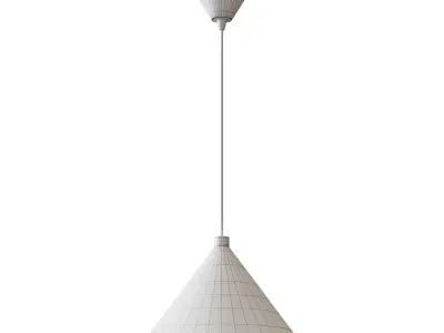 NEVLINGE Pendant lamp blue 33 cm 3D model