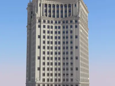 London Guarantee Building 3D print model