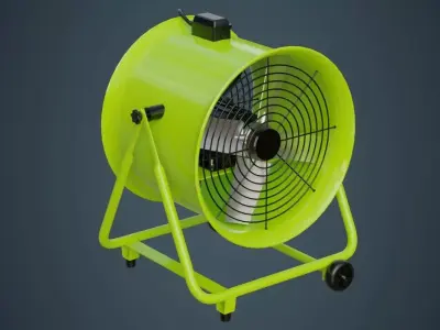 Industrial Fan 1 3D model