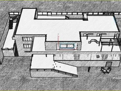 Casa Tugendhat villa 3D model