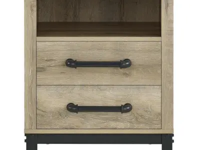 Mastrangelo Drawer End Side Nighstand  Table 3D model