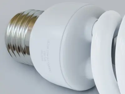 Fluorescent Lamp 3D model