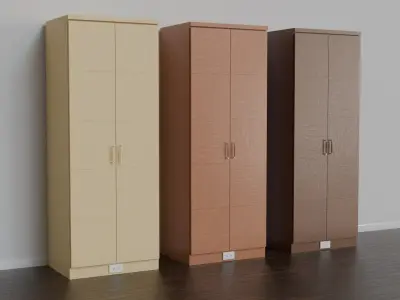 Wardrobe Closet 3D model purchase