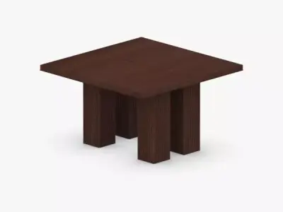 0342 - Coffee Table Low-poly 3D model