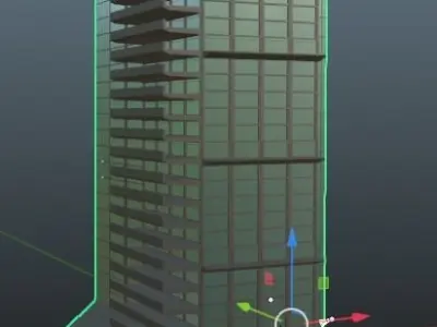 city high Free 3D model