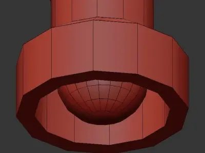Cement pendant 3D model