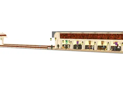 Ralph McQuarries Bazaar - Complete set - 1-12 scale 3D Model Pack