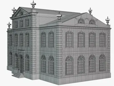 Mansion house 3D model