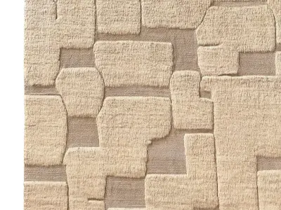 ILYAS WOOL RUG B 3D model
