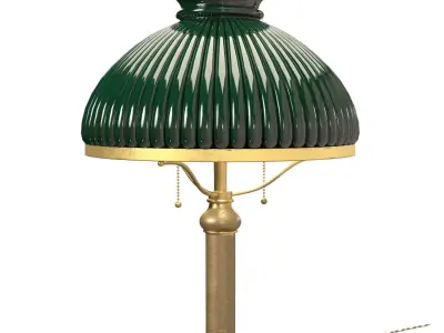 Library Table Lamp 40396 PBR 3D model