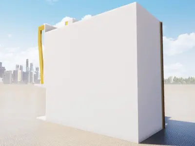 Store 5x10 KPI left 3D model