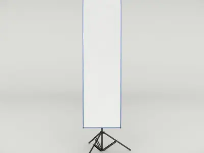 Studio Softbox Rectangular 3D model