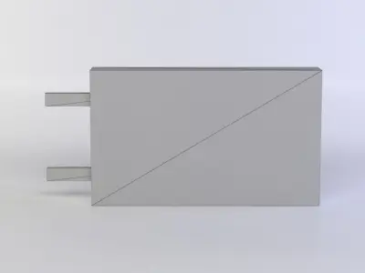 Hotel sign Low-poly 3D model