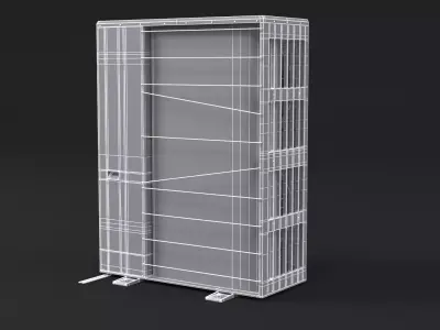 Old Heat Pump 3D model