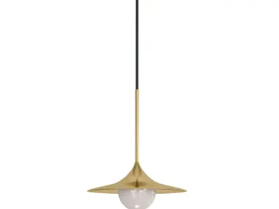 CATCH brass pendant light 3D model