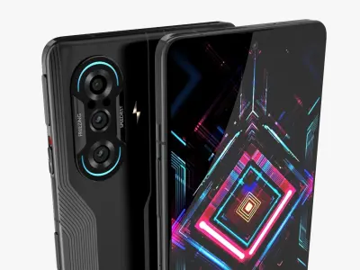 Xiaomi Redmi K40 Gaming Full Color 3D model
