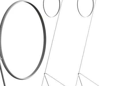 Svitanok Lines Floor Lamp 3D model