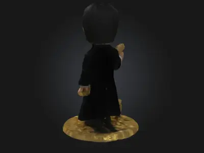  John Wick Stylized 3D Printable Caricature 3D print model