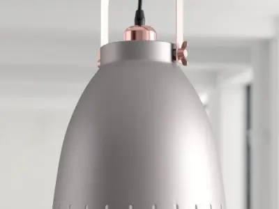 Mingle 1-Light Dome Pendant Free 3D model