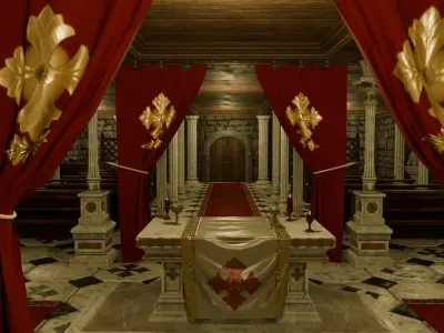 Secret Chapel Interior 3D model