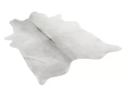 Light Grey Cowhide Rug by Hudson Hides 3D model