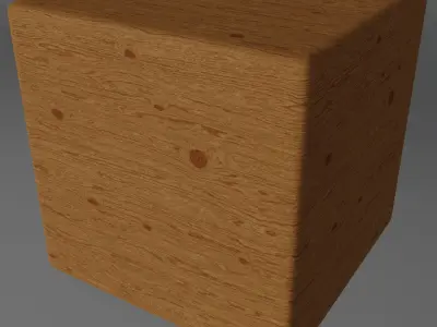 Seamless PBR Wood - Oak Red Dark 001 Texture