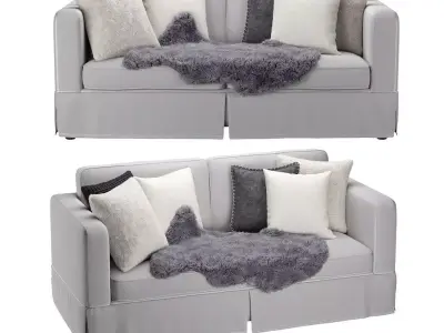 Fabric Sofa 3D model
