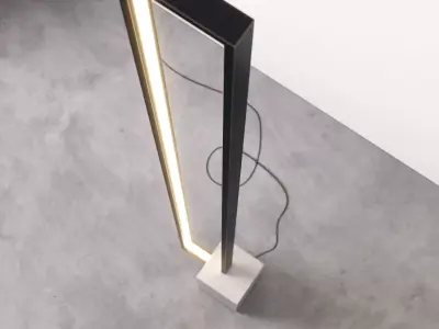 Floor Lamp - Visworks02 3D model