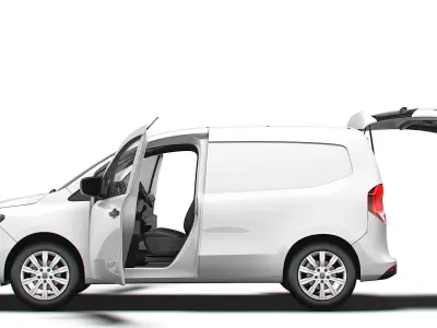 Mercedes Benz Citan SWB Tailgate HQ Interior 2025 3D model