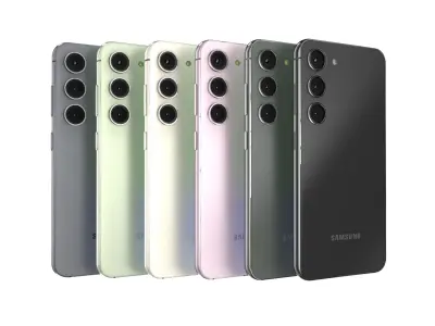 Samsung Galaxy S23 Full Colors 3D model