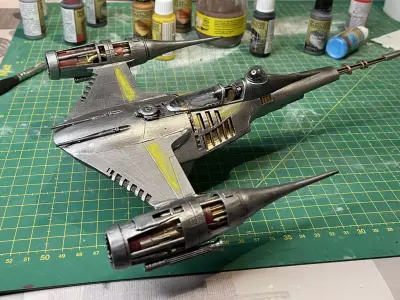 May the 4th -The MANDALORIAN Saison 3 - Din Djarin N-1 Starship 3D print model