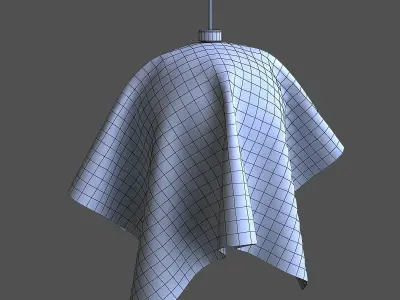 9 Hanging Light Low-poly 3D model