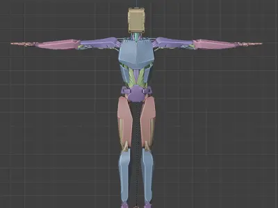 Robot Character 2 3D model