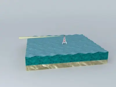 ARGO Light house 3D model
