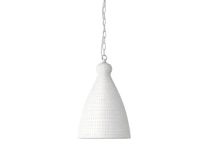 Bangor Cement Pendant Lamp Narrow 3D model
