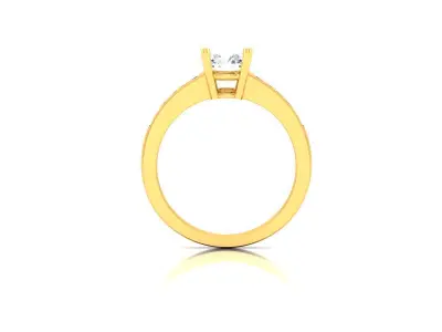 Women Ring  Render 3dm STL OBJ FBX Details 3D print model 42