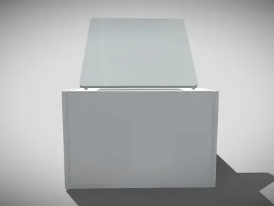 Sci-fi Lab Equipment Low-poly 3D model