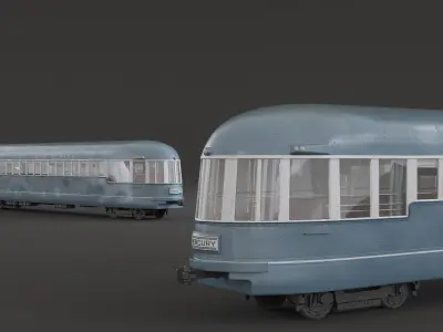  NYC Observation Train Car 