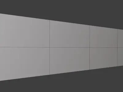 Graffiti wall VI 3D model