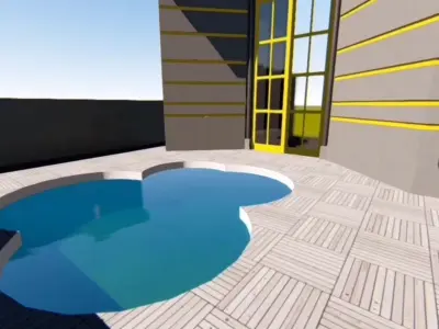 Dubai Most Luxurious Mansion model 3D model