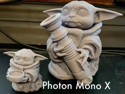 The Child Baby Yoda 3D model