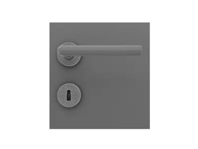 Standard Door Handle 3D model