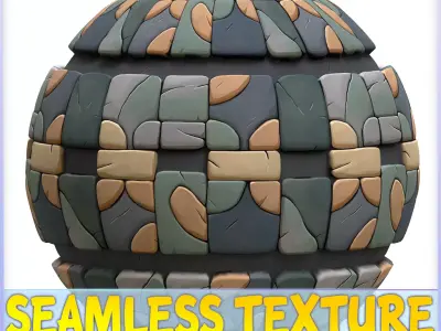 Stylized Wall Seamless Texture Texture 59