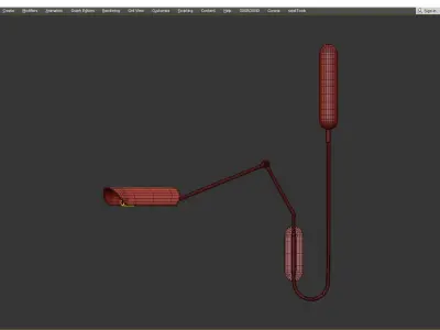 ELVIS sconce Low-poly 3D model