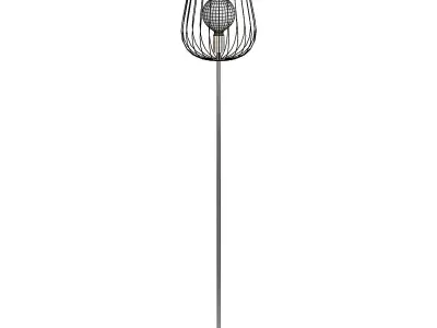 newtown floor lamp with shade 3D model