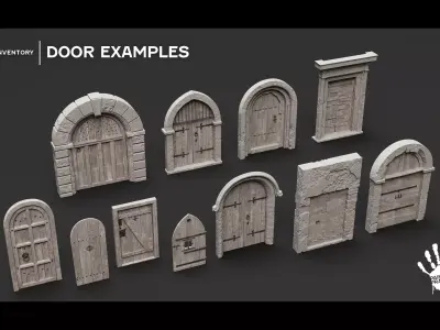 Plan V Ancient Cities A Multi-Purpose World-Building Kit 3D model