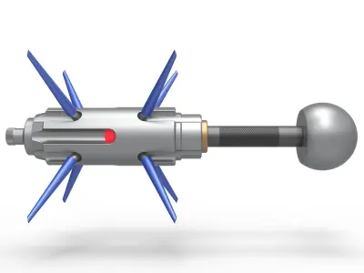 Mangalore Grenade from the movie The Fifth Element 1997 3D print model
