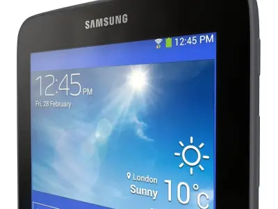 Samsung Galaxy Tab 3 Lite 7 0 black 3D model