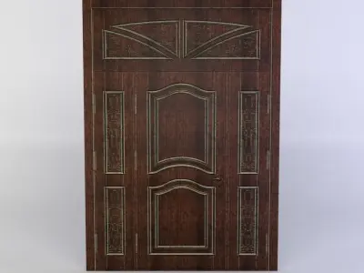 Door refrigerator Low-poly 3D model purchase