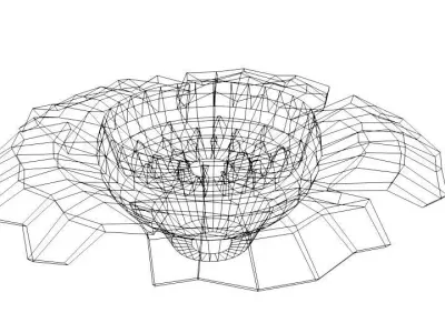 Flower - Rafflesia 3D model